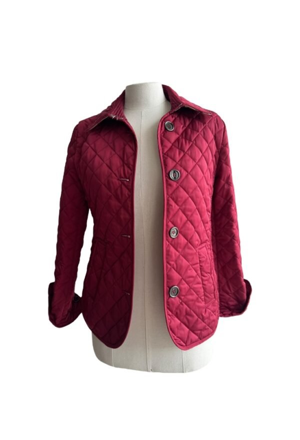 BURBERRY - DIAMOND THERMO JACKET RED